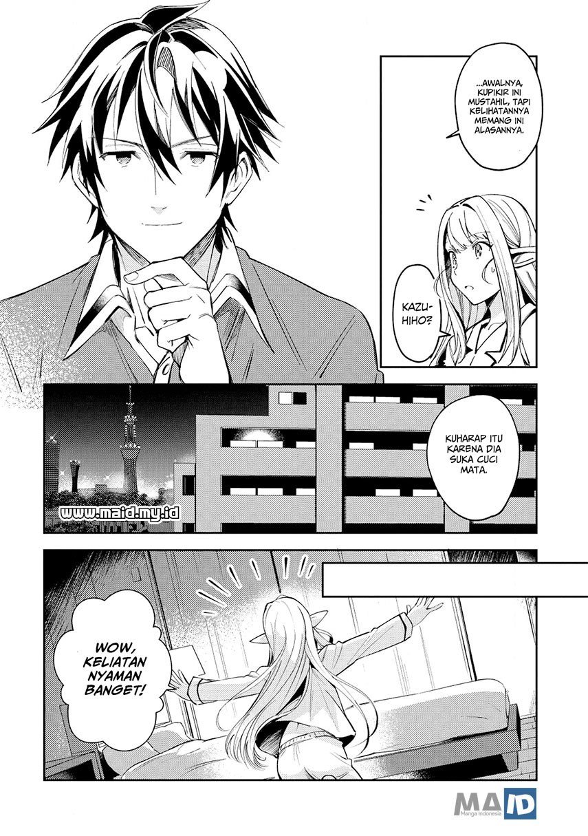 Nihon e Youkoso Elf-san Chapter 04 Bahasa Indonesia