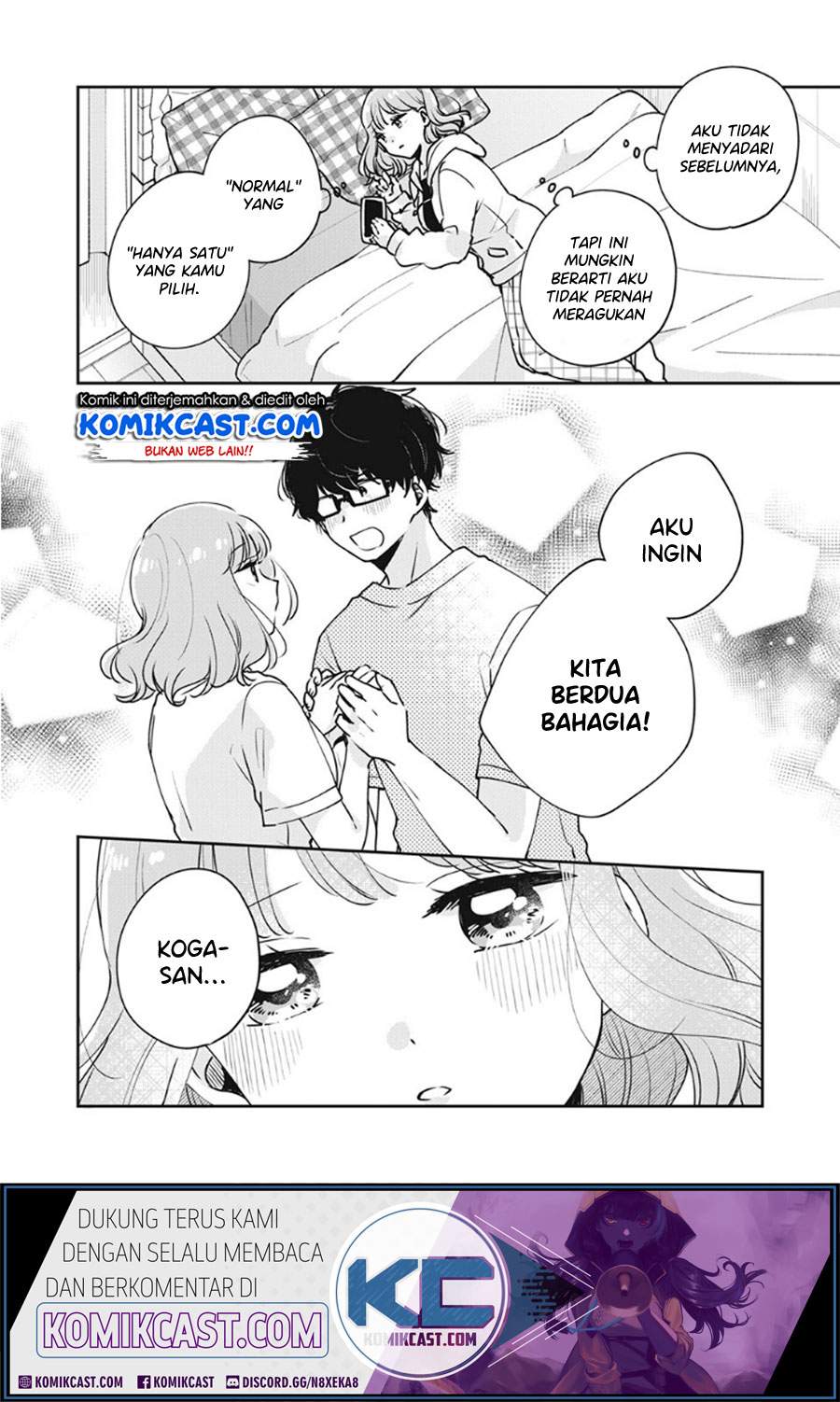 It’s Not Meguro-san’s First Time Chapter 34 Bahasa Indonesia