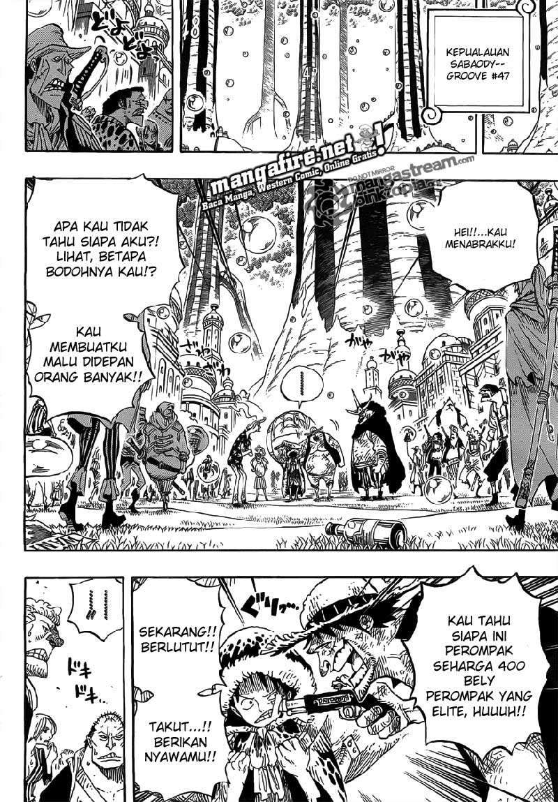 One Piece Chapter 599 Bahasa Indonesia