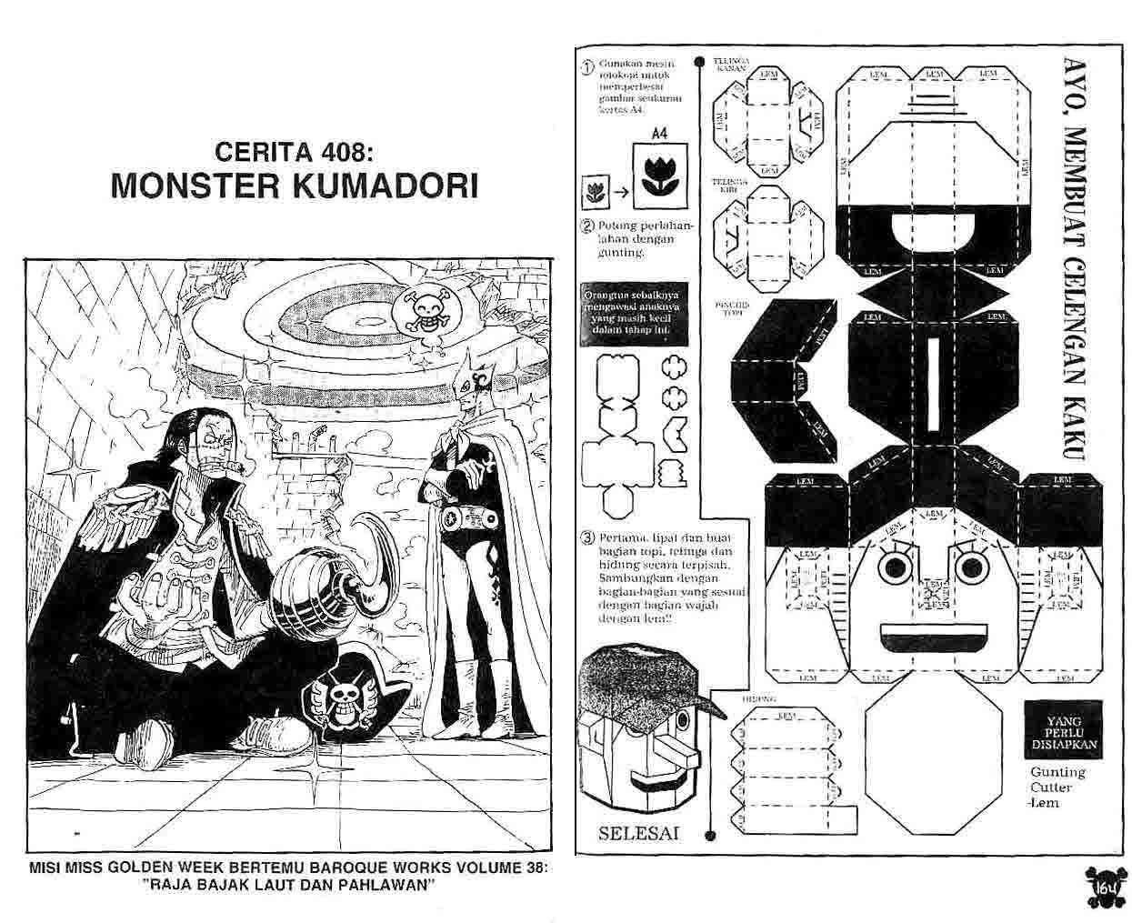 One Piece Chapter 408 Bahasa Indonesia