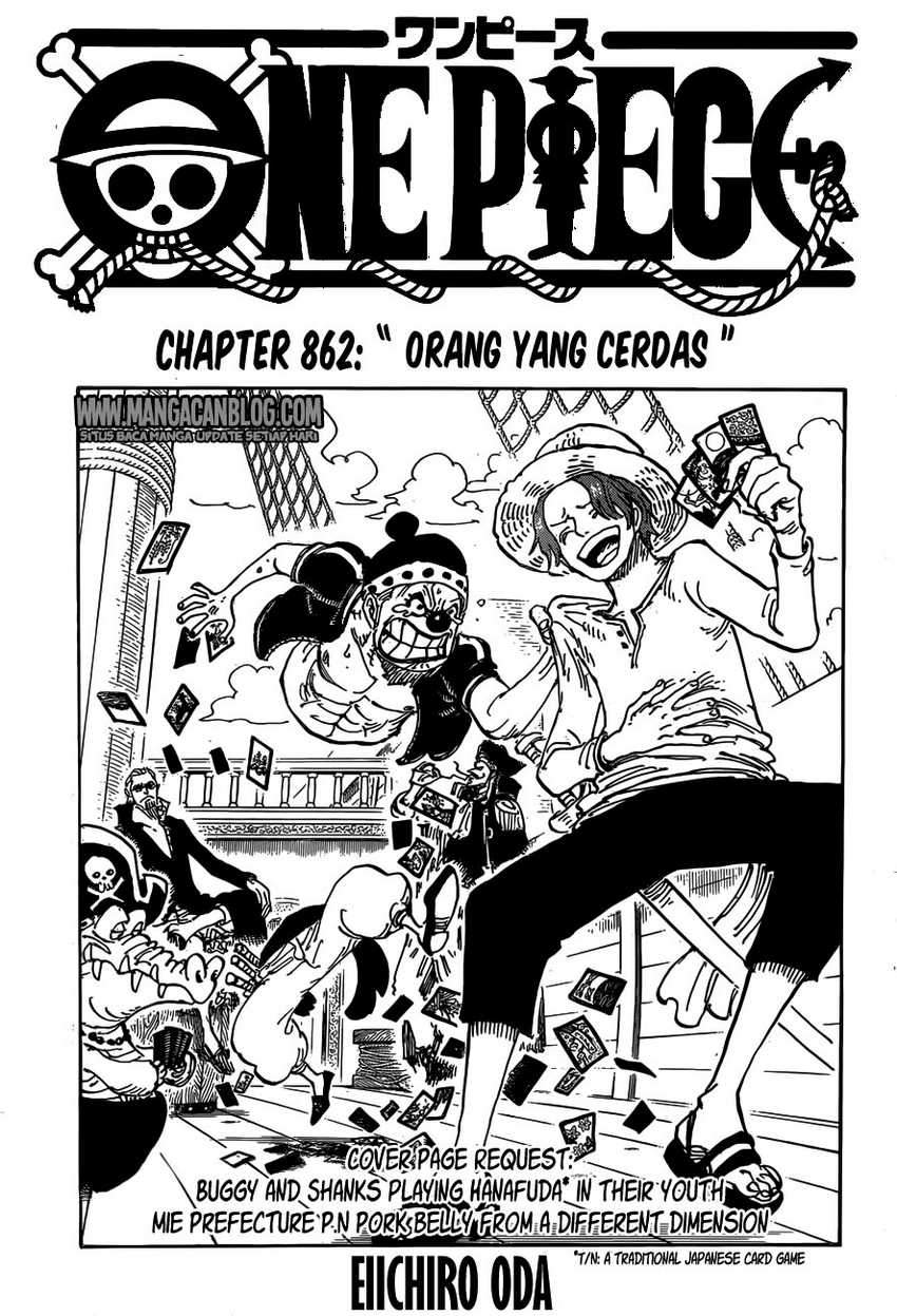 One Piece Chapter 862 Bahasa Indonesia