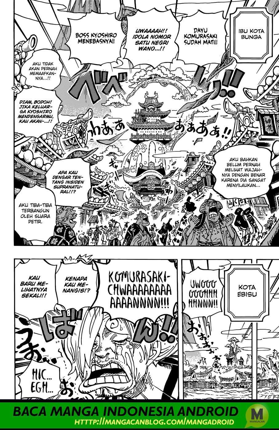 One Piece Chapter 934 Bahasa Indonesia