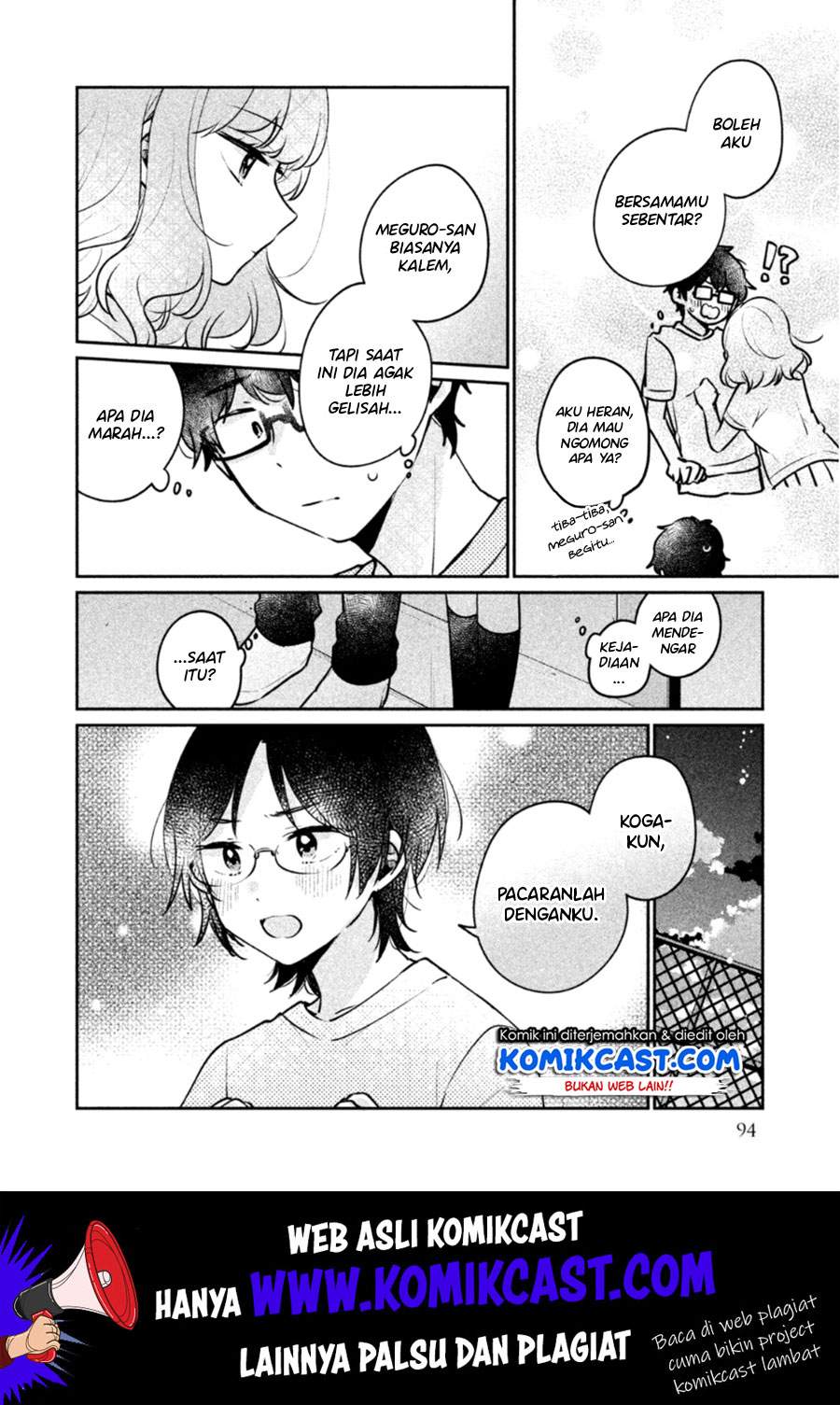 It’s Not Meguro-san’s First Time Chapter 24 Bahasa Indonesia