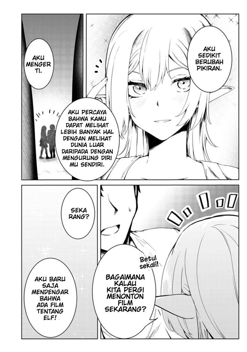 Mujintou De Elf to Kyoudou Seikatsu Chapter 21 Bahasa Indonesia