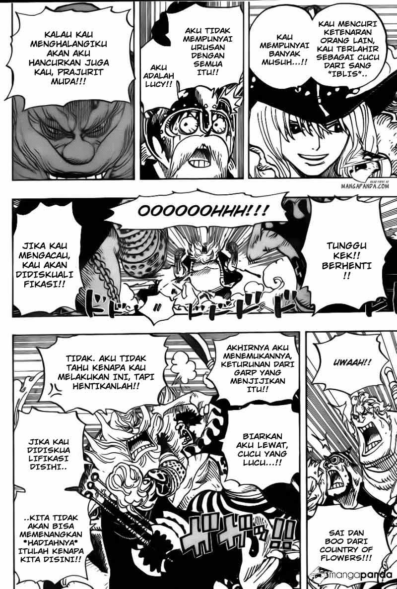One Piece Chapter 708 Bahasa Indonesia