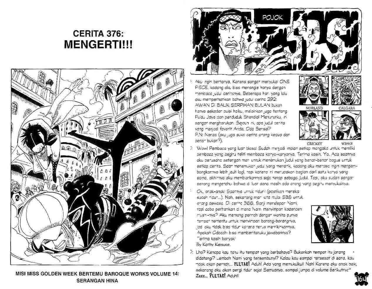 One Piece Chapter 376 Bahasa Indonesia