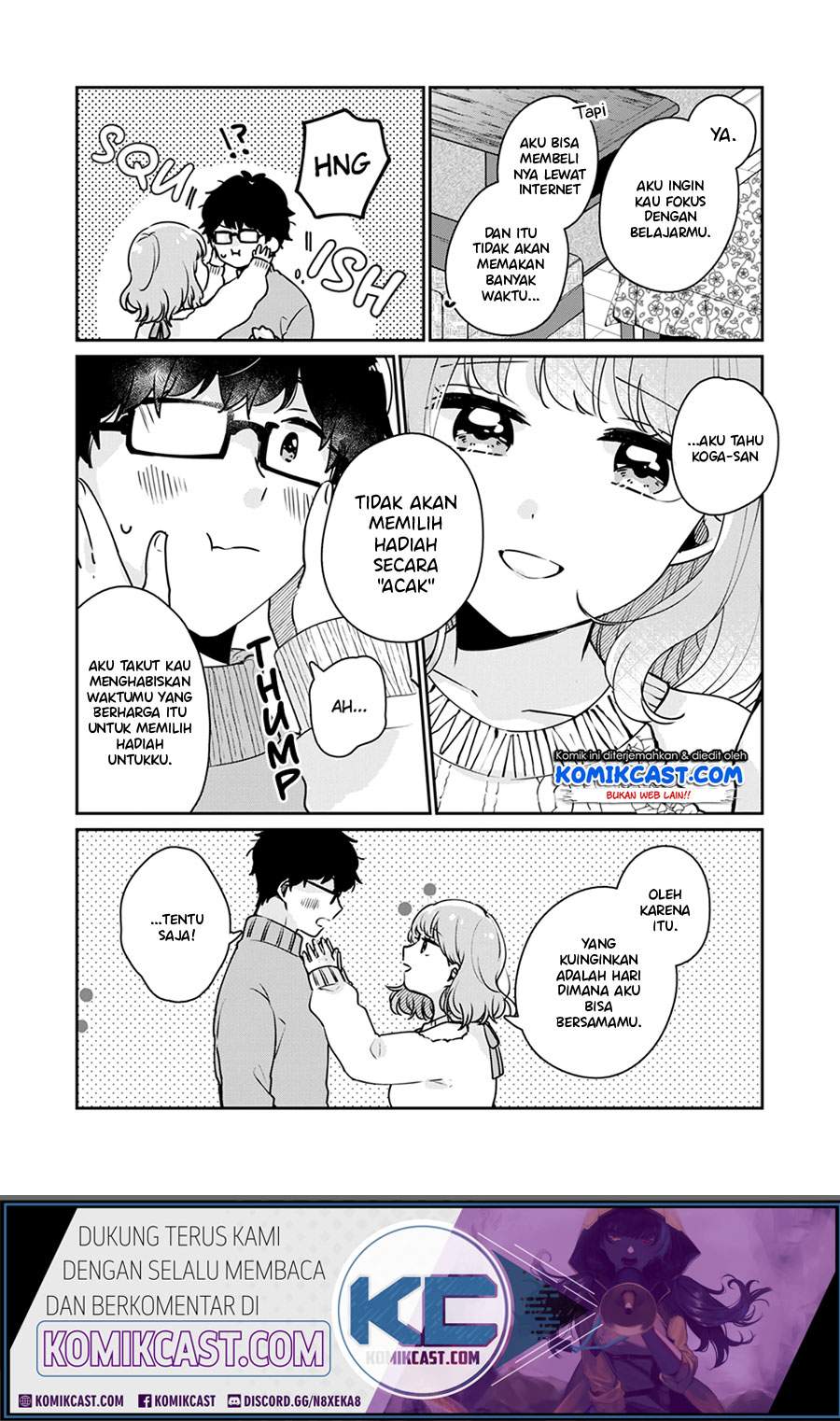 It’s Not Meguro-san’s First Time Chapter 38 Bahasa Indonesia