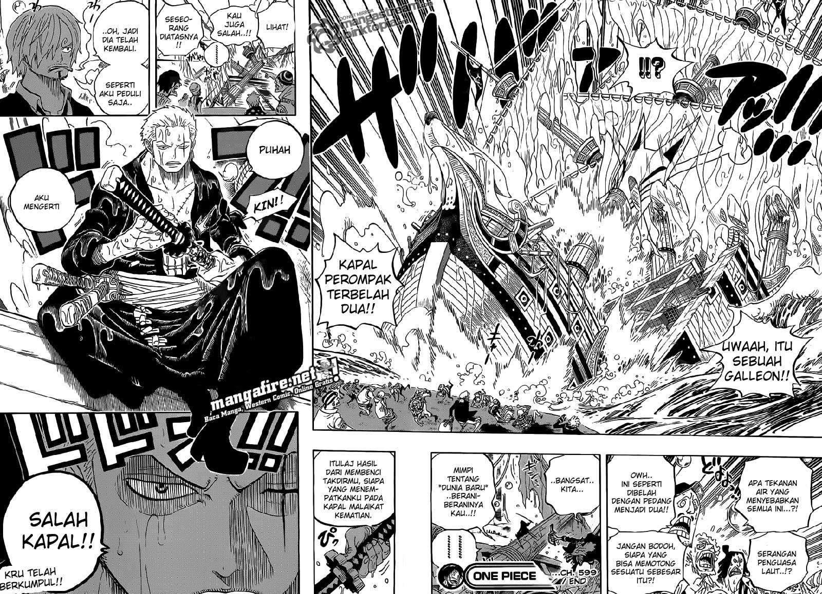 One Piece Chapter 599 Bahasa Indonesia