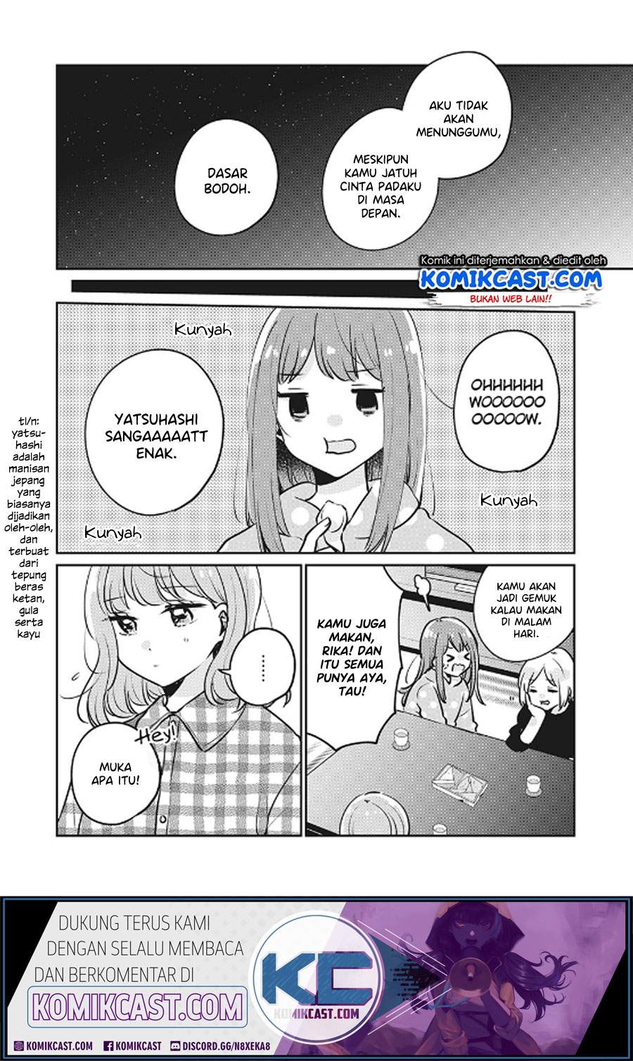 It’s Not Meguro-san’s First Time Chapter 30 Bahasa Indonesia