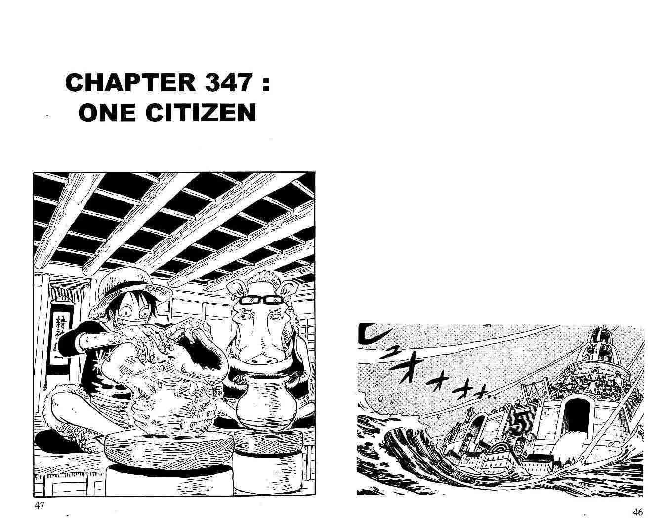 One Piece Chapter 349 Bahasa Indonesia