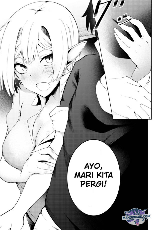 Mujintou De Elf to Kyoudou Seikatsu Chapter 14 Bahasa Indonesia