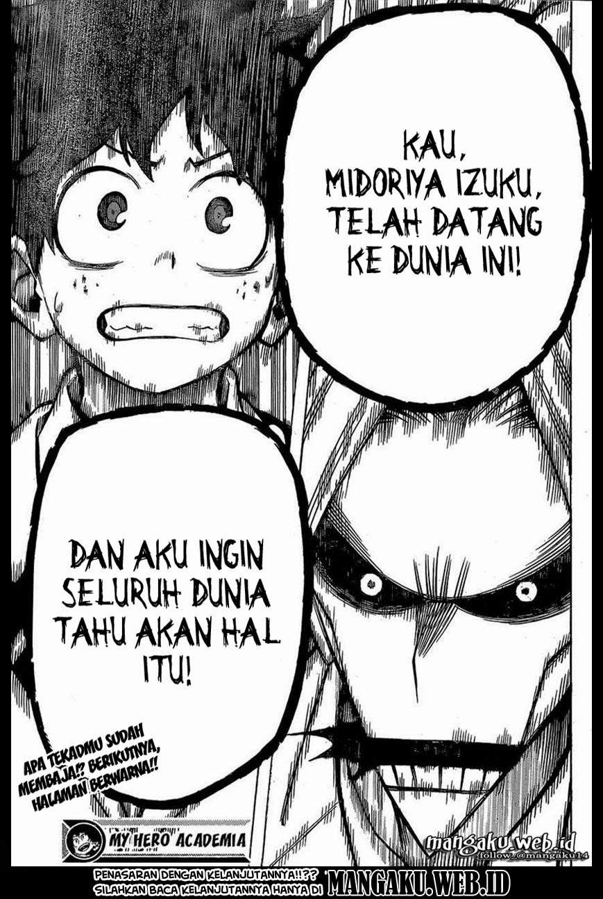 Boku no Hero Academia Chapter 22 Bahasa Indonesia