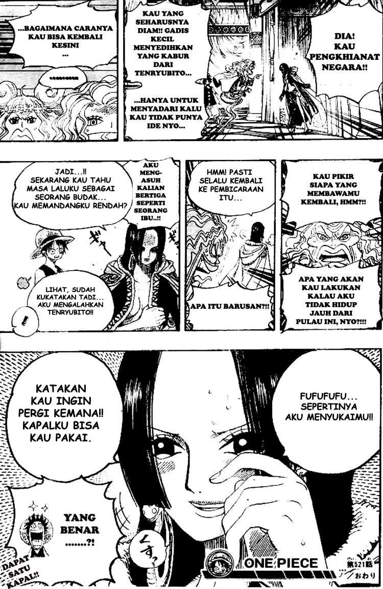 One Piece Chapter 521 Bahasa Indonesia