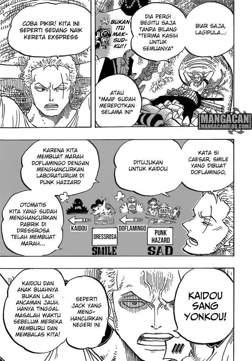 One Piece Chapter 814 Bahasa Indonesia