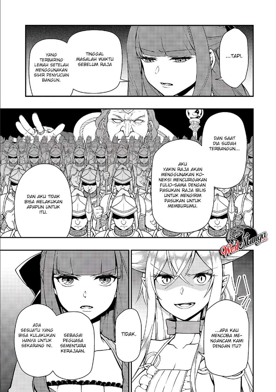 Lv2 kara Cheat datta Moto Yuusha Kouho no Mattari Isekai Life Chapter 18 Bahasa Indonesia