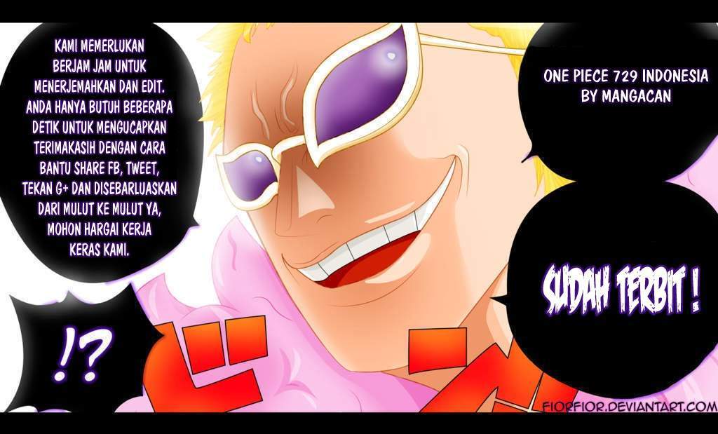 One Piece Chapter 729 Bahasa Indonesia