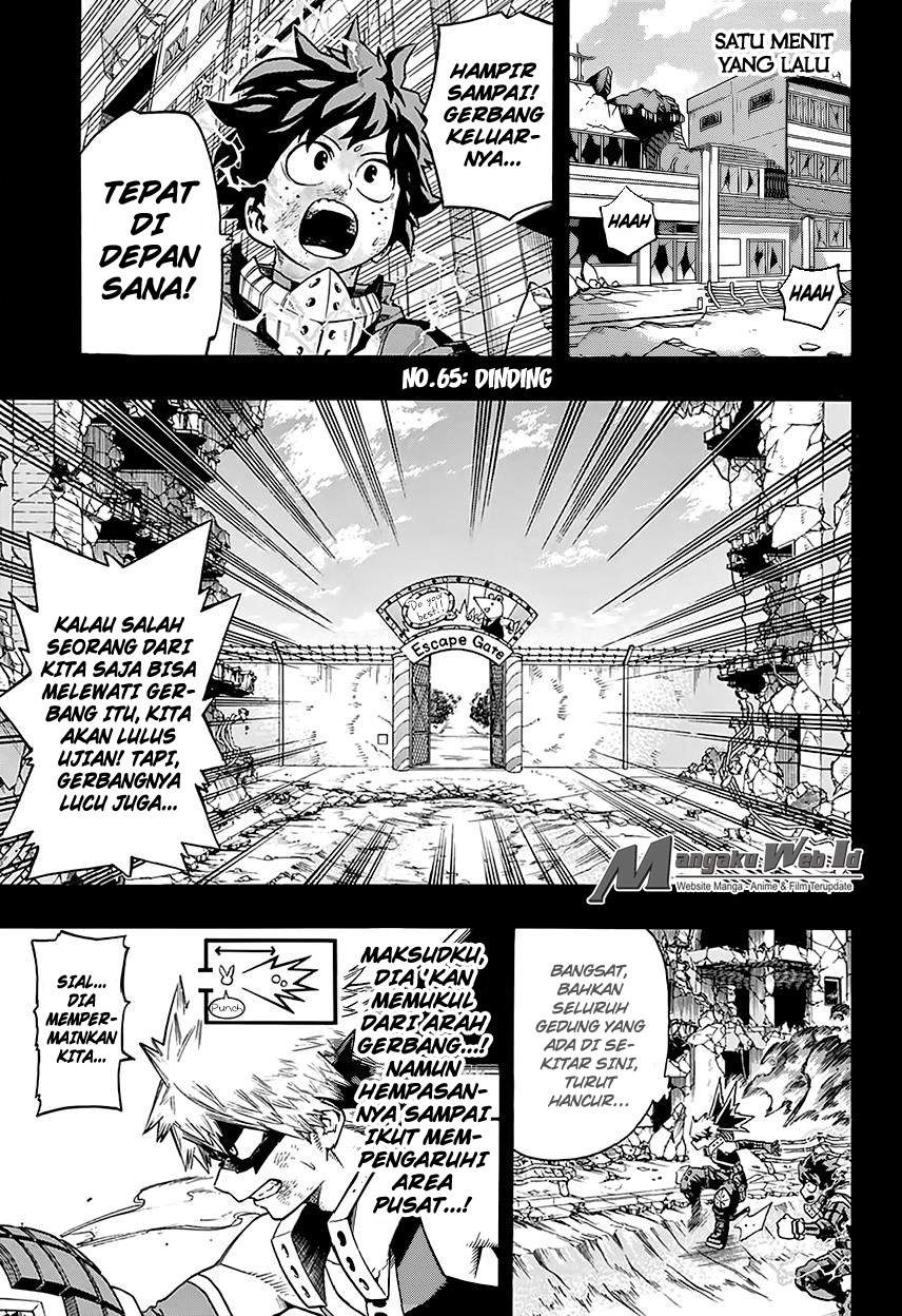 Boku no Hero Academia Chapter 65 Bahasa Indonesia