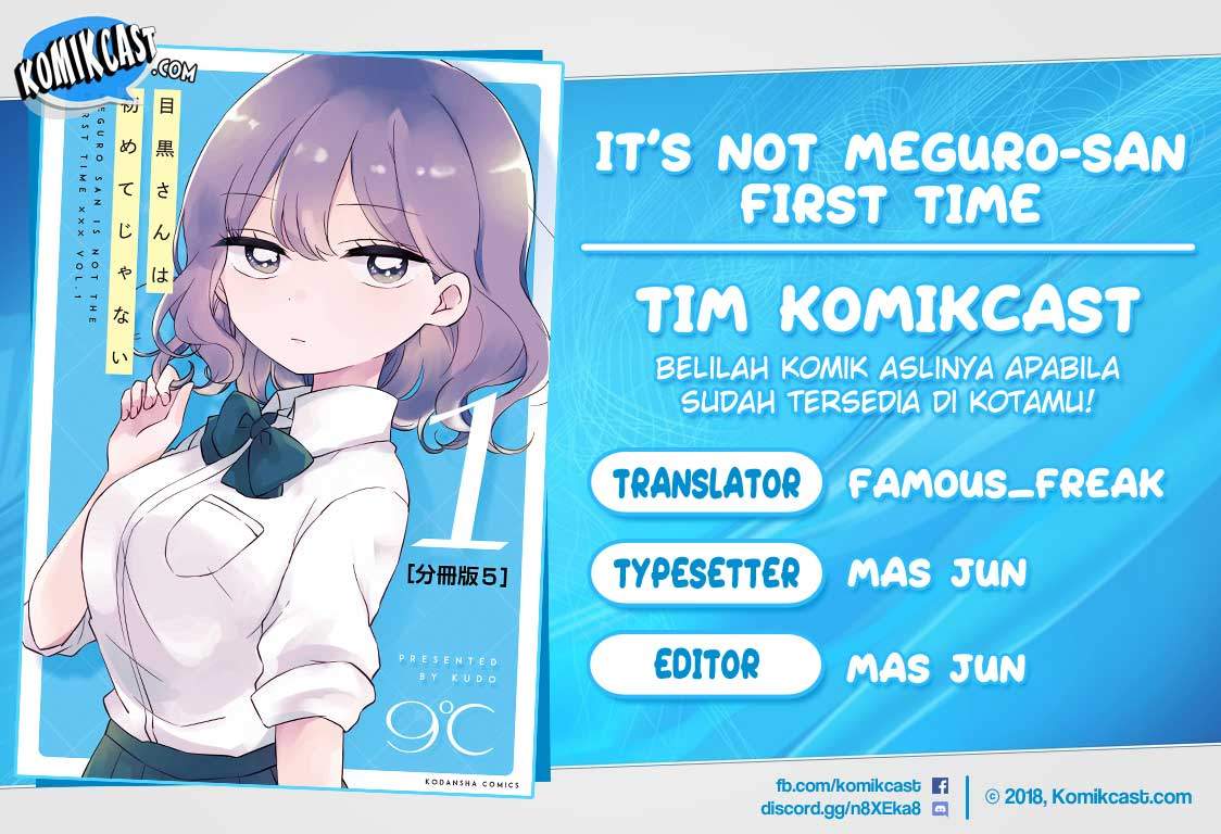 It’s Not Meguro-san’s First Time Chapter 10 Bahasa Indonesia