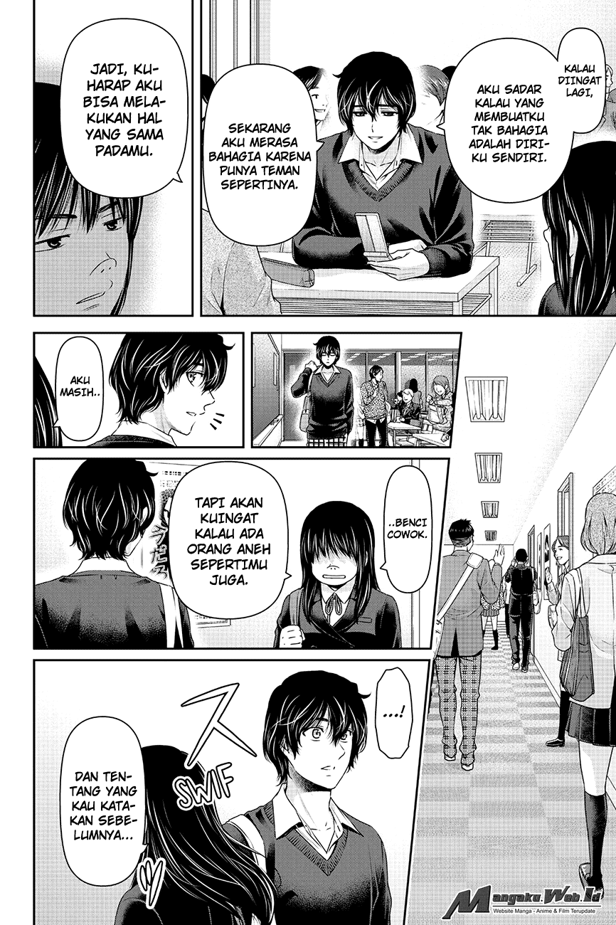 Domestic na Kanojo Chapter 121 Bahasa Indonesia