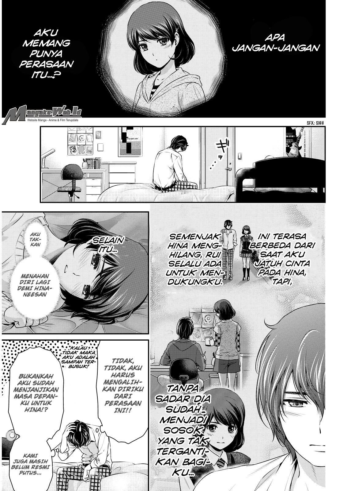 Domestic na Kanojo Chapter 84 Bahasa Indonesia