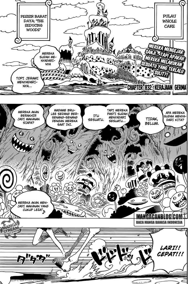 One Piece Chapter 832 Bahasa Indonesia