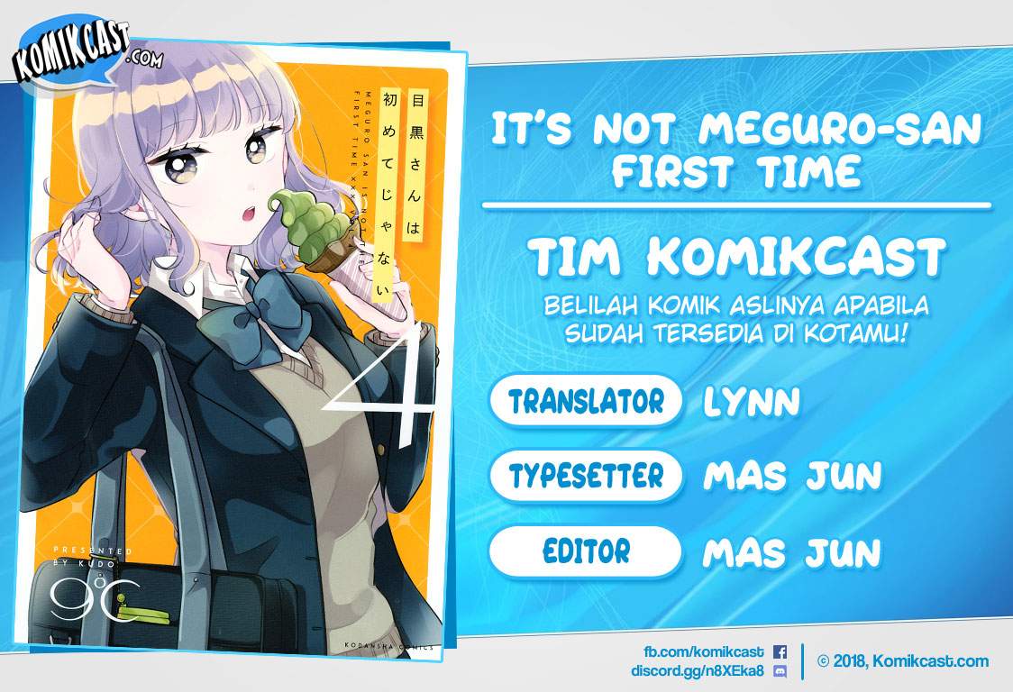 It’s Not Meguro-san’s First Time Chapter 34 Bahasa Indonesia