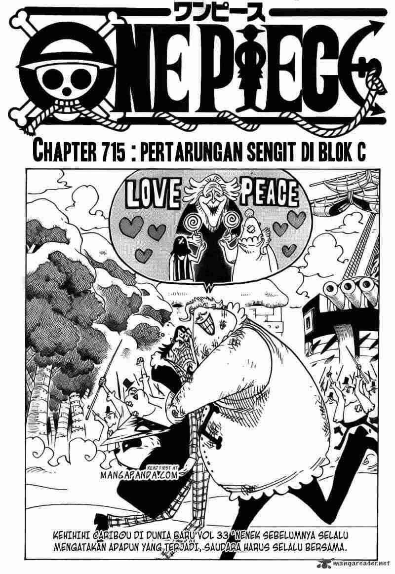 One Piece Chapter 715 Bahasa Indonesia