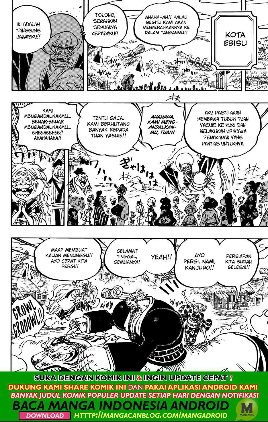 One Piece Chapter 951 Bahasa Indonesia