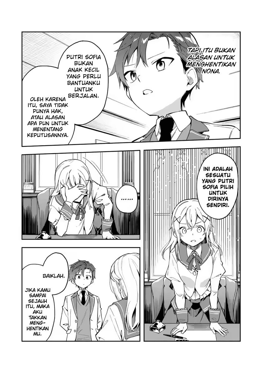 Akuyaku Reijou no Shitsuji-sama: Hametsu Flag wa Ore ga Tsubusasete Itadakimasu Chapter 18 Bahasa Indonesia