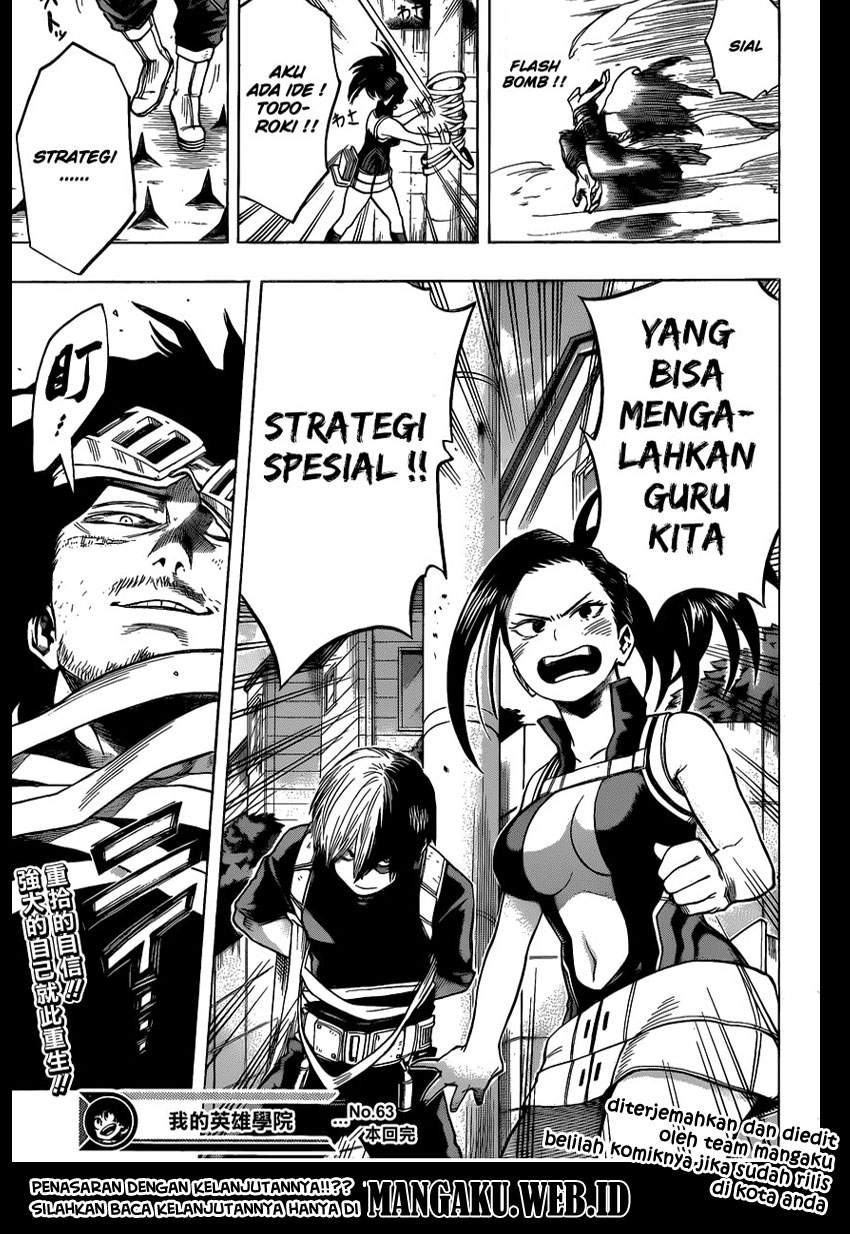 Boku no Hero Academia Chapter 63 Bahasa Indonesia