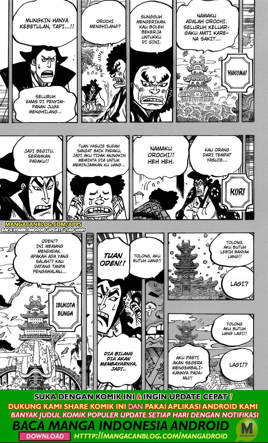 One Piece Chapter 965 Bahasa Indonesia