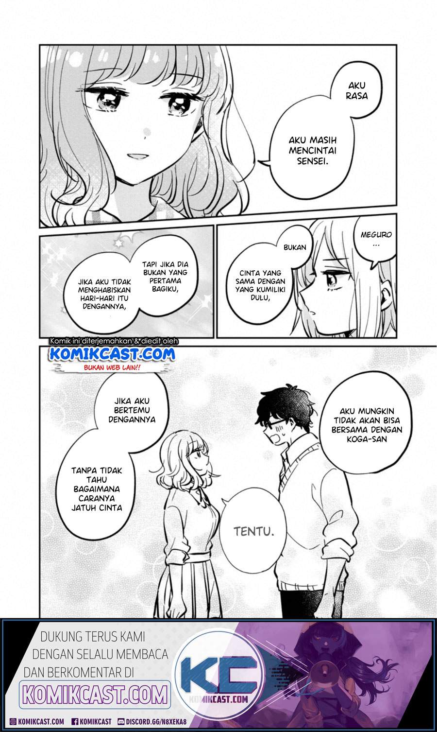 It’s Not Meguro-san’s First Time Chapter 30.5 Bahasa Indonesia