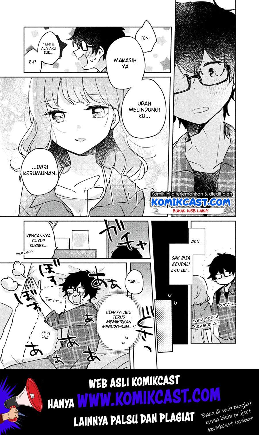 It’s Not Meguro-san’s First Time Chapter 08 Bahasa Indonesia