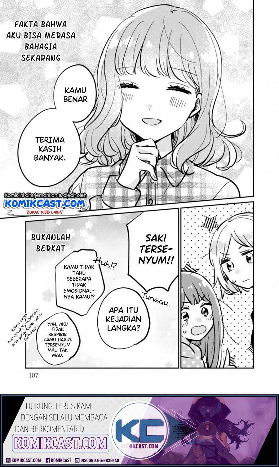 It’s Not Meguro-san’s First Time Chapter 30.5 Bahasa Indonesia