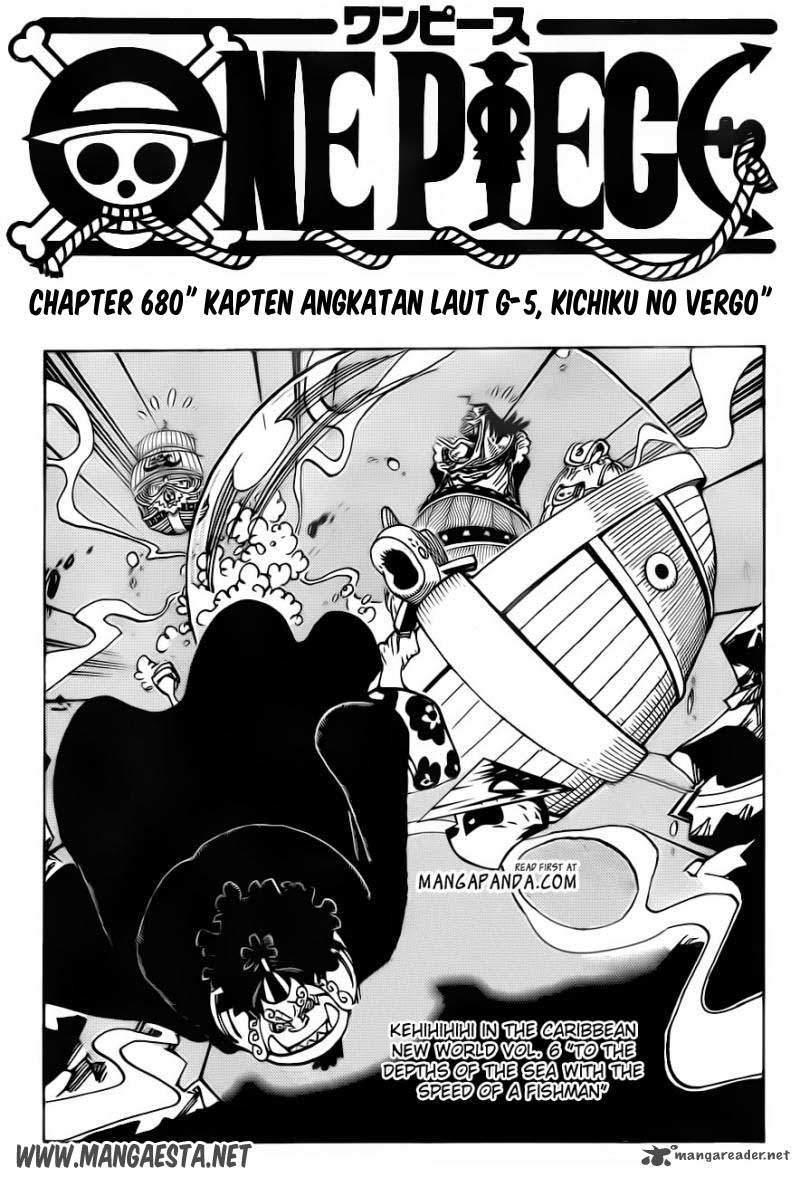 One Piece Chapter 680 Bahasa Indonesia