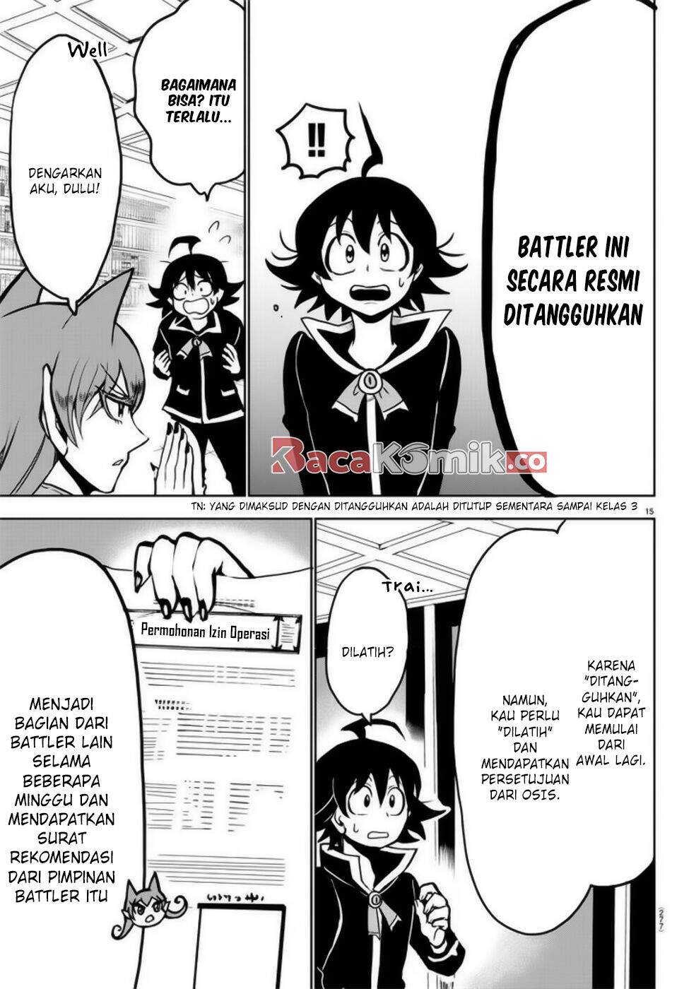 Mairimashita! Iruma-kun Chapter 46 Bahasa Indonesia