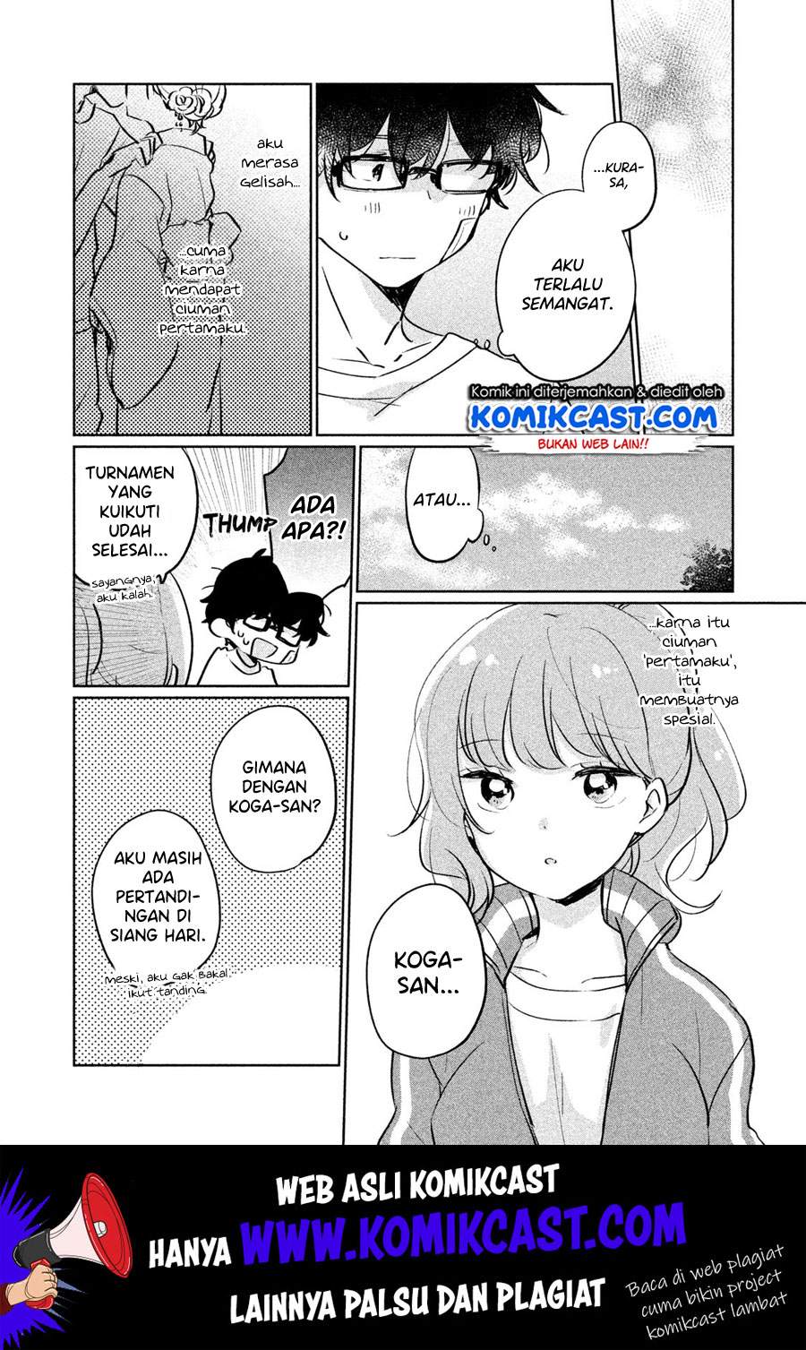 It’s Not Meguro-san’s First Time Chapter 11 Bahasa Indonesia