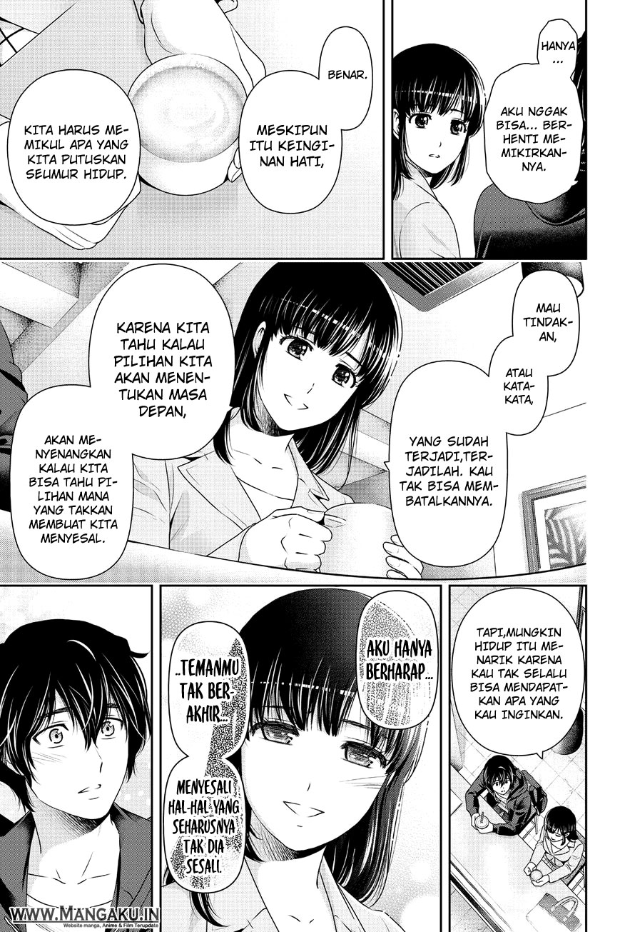 Domestic na Kanojo Chapter 143 Bahasa Indonesia