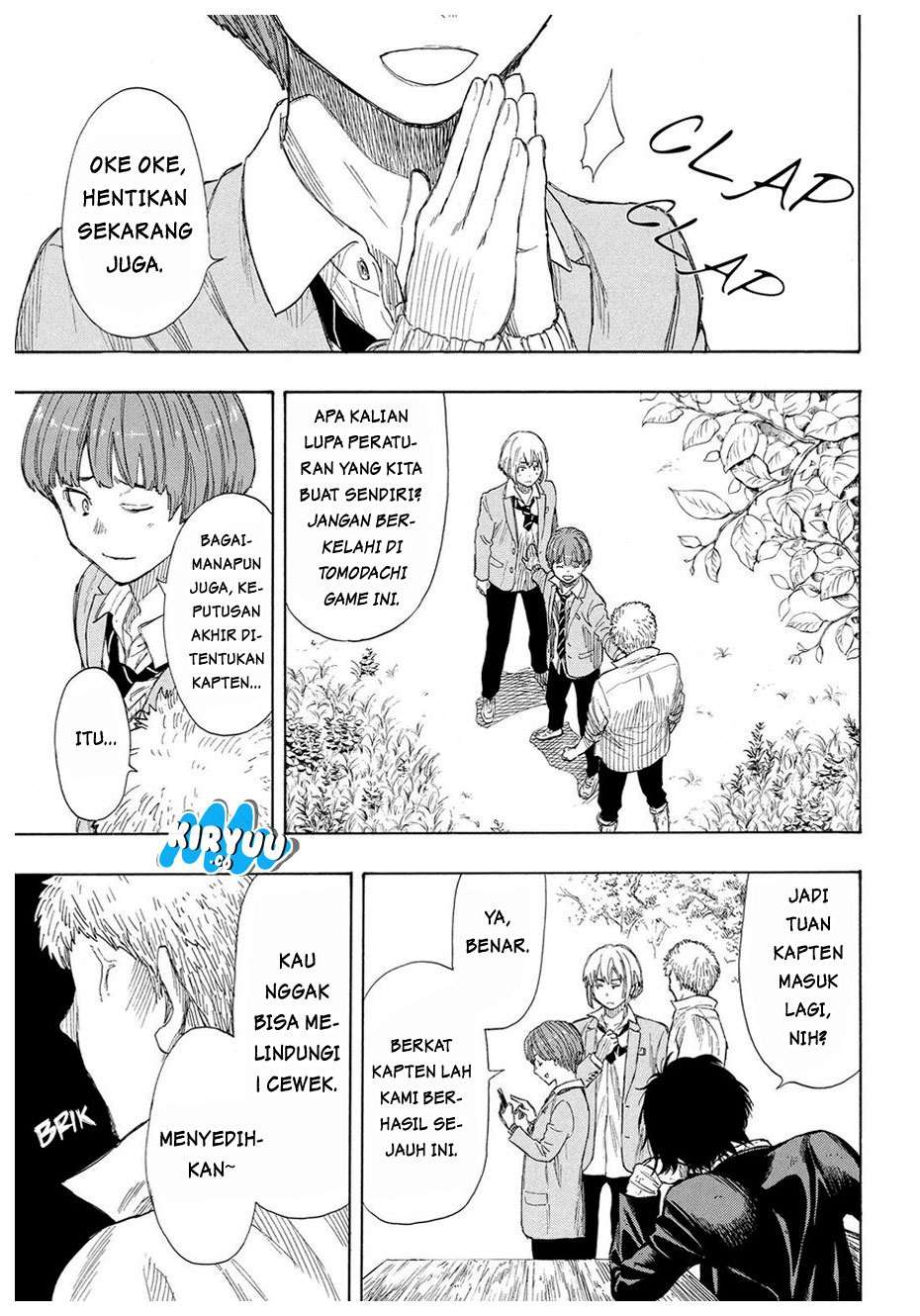 Tomodachi Game Chapter 18 Bahasa Indonesia