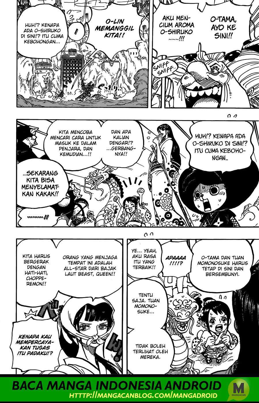 One Piece Chapter 945 Bahasa Indonesia