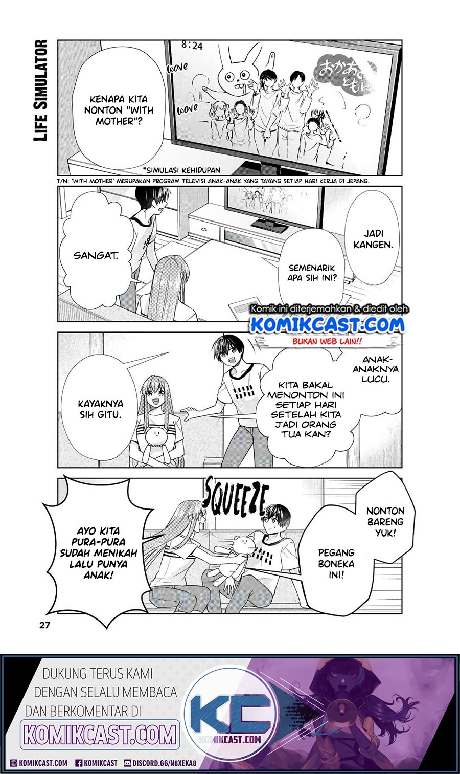 Boku no Kanojo wa Saikou desu! Chapter 31 Bahasa Indonesia