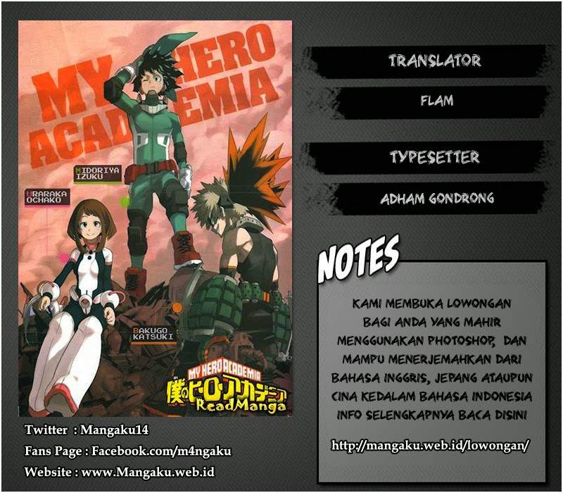 Boku no Hero Academia Chapter 07 Bahasa Indonesia