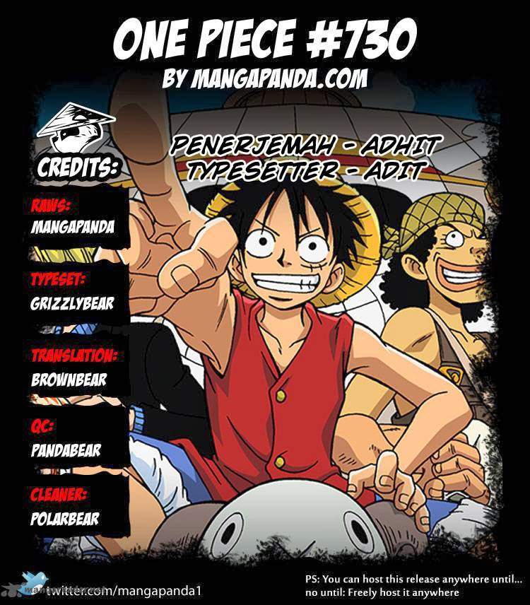 One Piece Chapter 730 Bahasa Indonesia