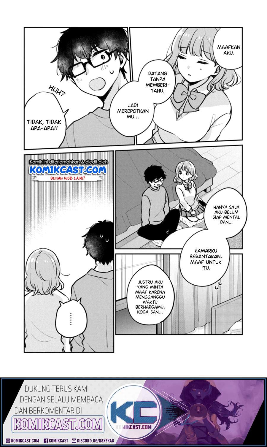 It’s Not Meguro-san’s First Time Chapter 31 Bahasa Indonesia