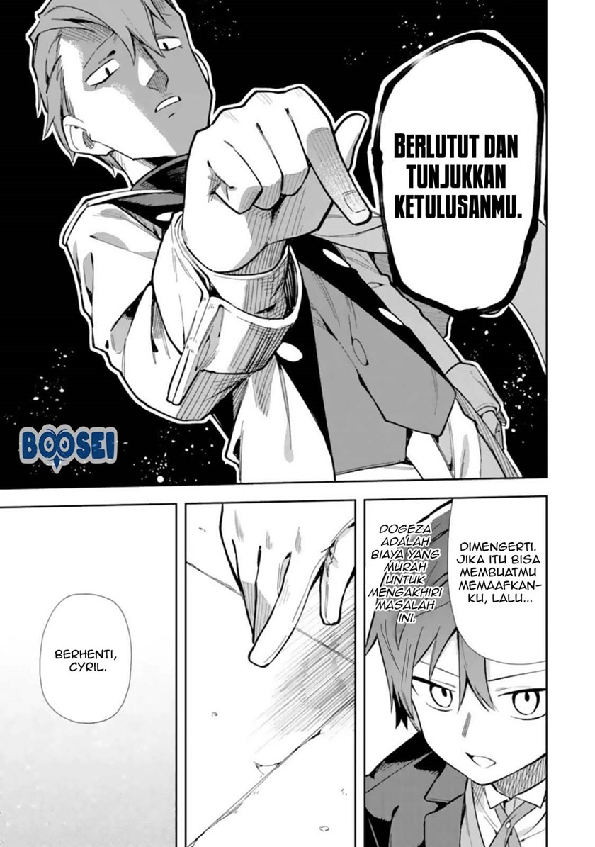 Akuyaku Reijou no Shitsuji-sama: Hametsu Flag wa Ore ga Tsubusasete Itadakimasu Chapter 14 Bahasa Indonesia