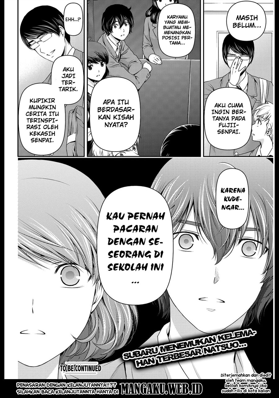 Domestic na Kanojo Chapter 74 Bahasa Indonesia