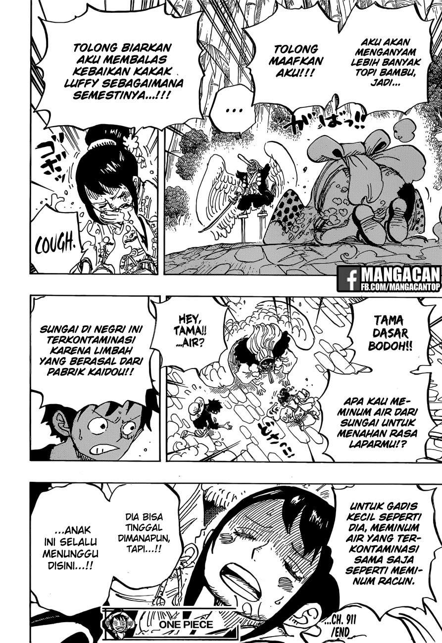 One Piece Chapter 911 Bahasa Indonesia