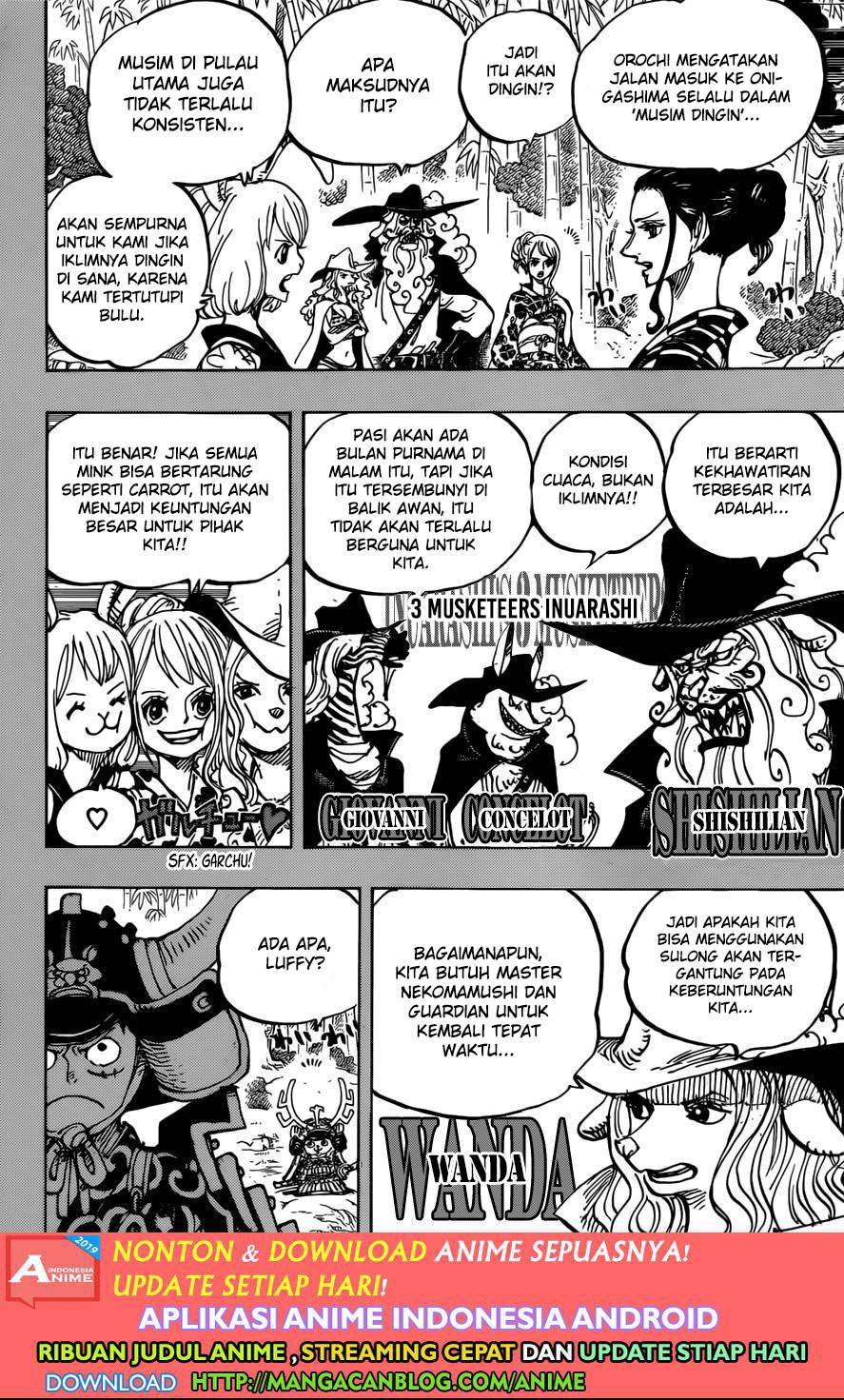 One Piece Chapter 959 Bahasa Indonesia