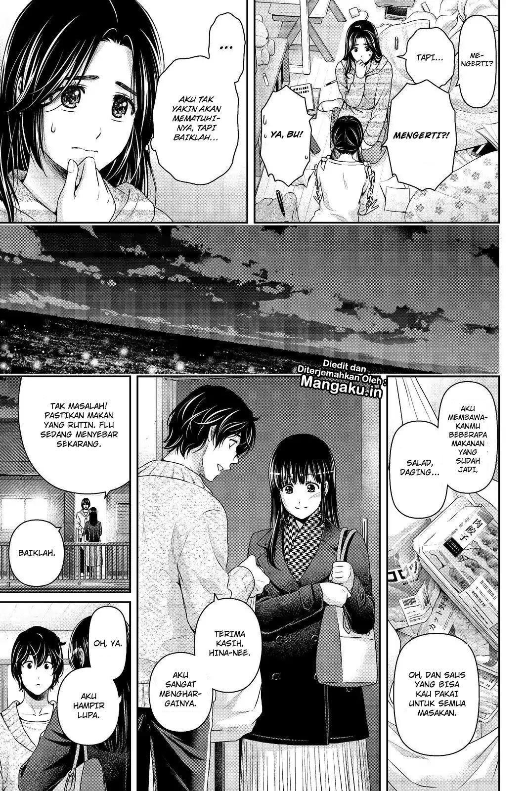 Domestic na Kanojo Chapter 208 Bahasa Indonesia