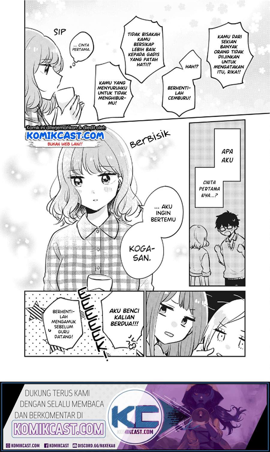 It’s Not Meguro-san’s First Time Chapter 30 Bahasa Indonesia